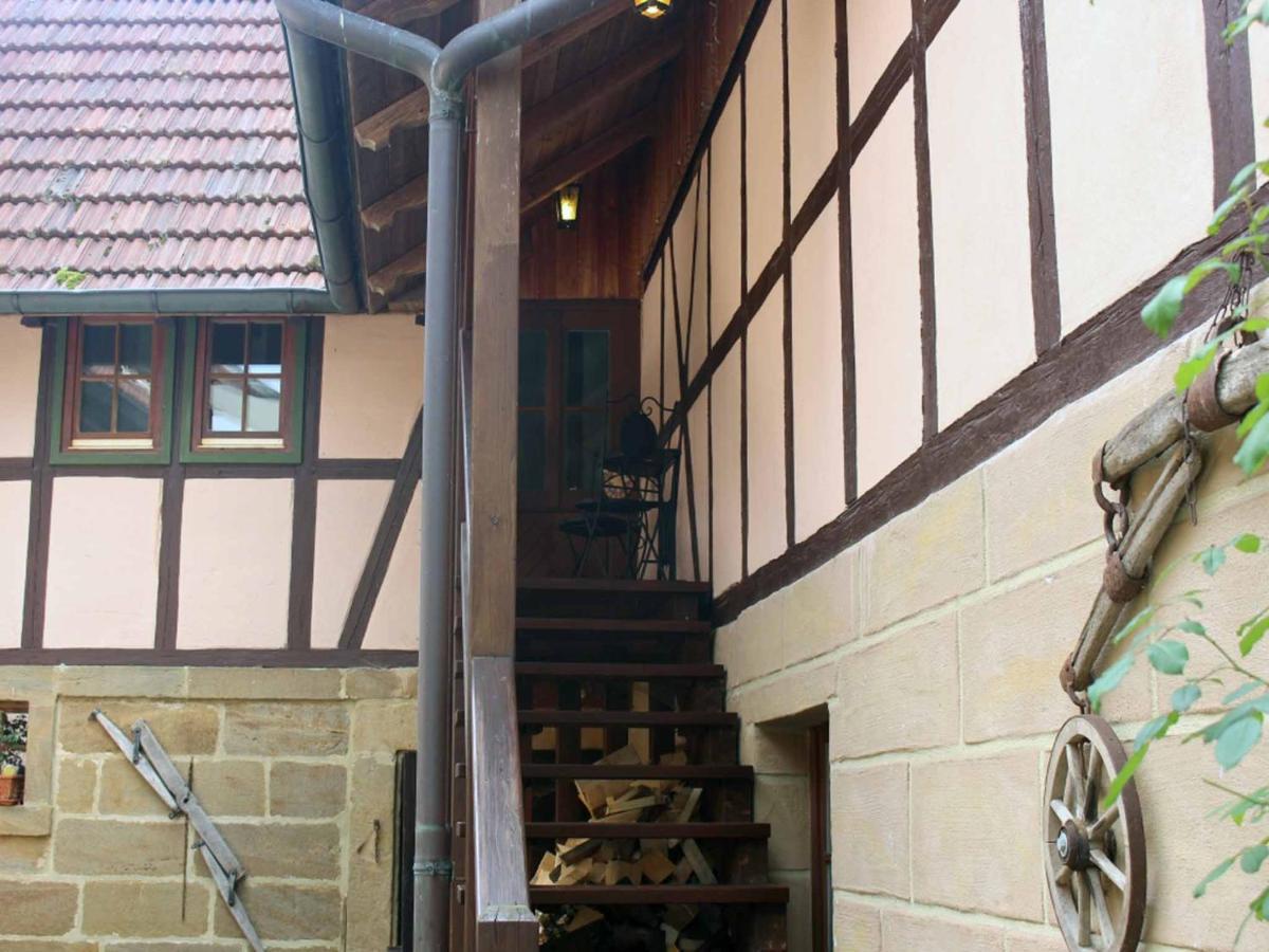 Ferienwohnung Koppelblick Pfarrweisach Ngoại thất bức ảnh